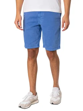 Superdry Vintage International Shorts - Azure Blue