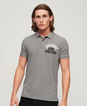 Superstate Polo Shirt | Dark Grey Fleck Marle