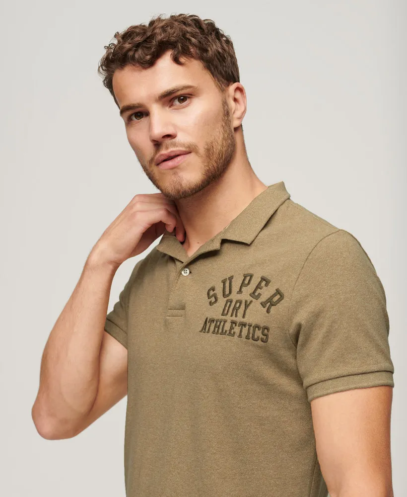 Superstate Polo Shirt | Tan Brown Fleck Marle