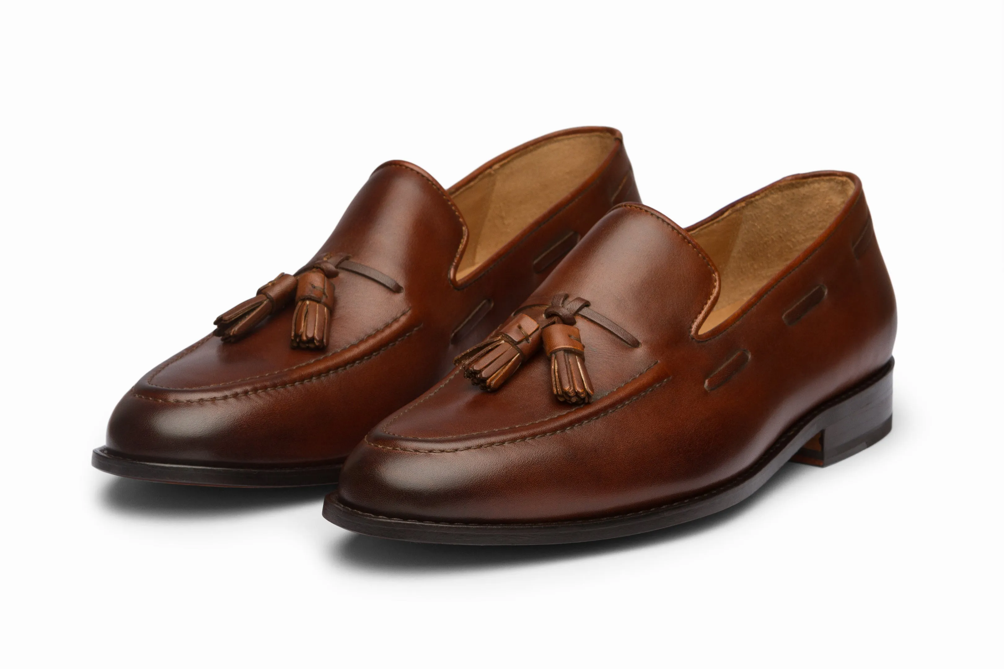 Tassel Loafers - Brown