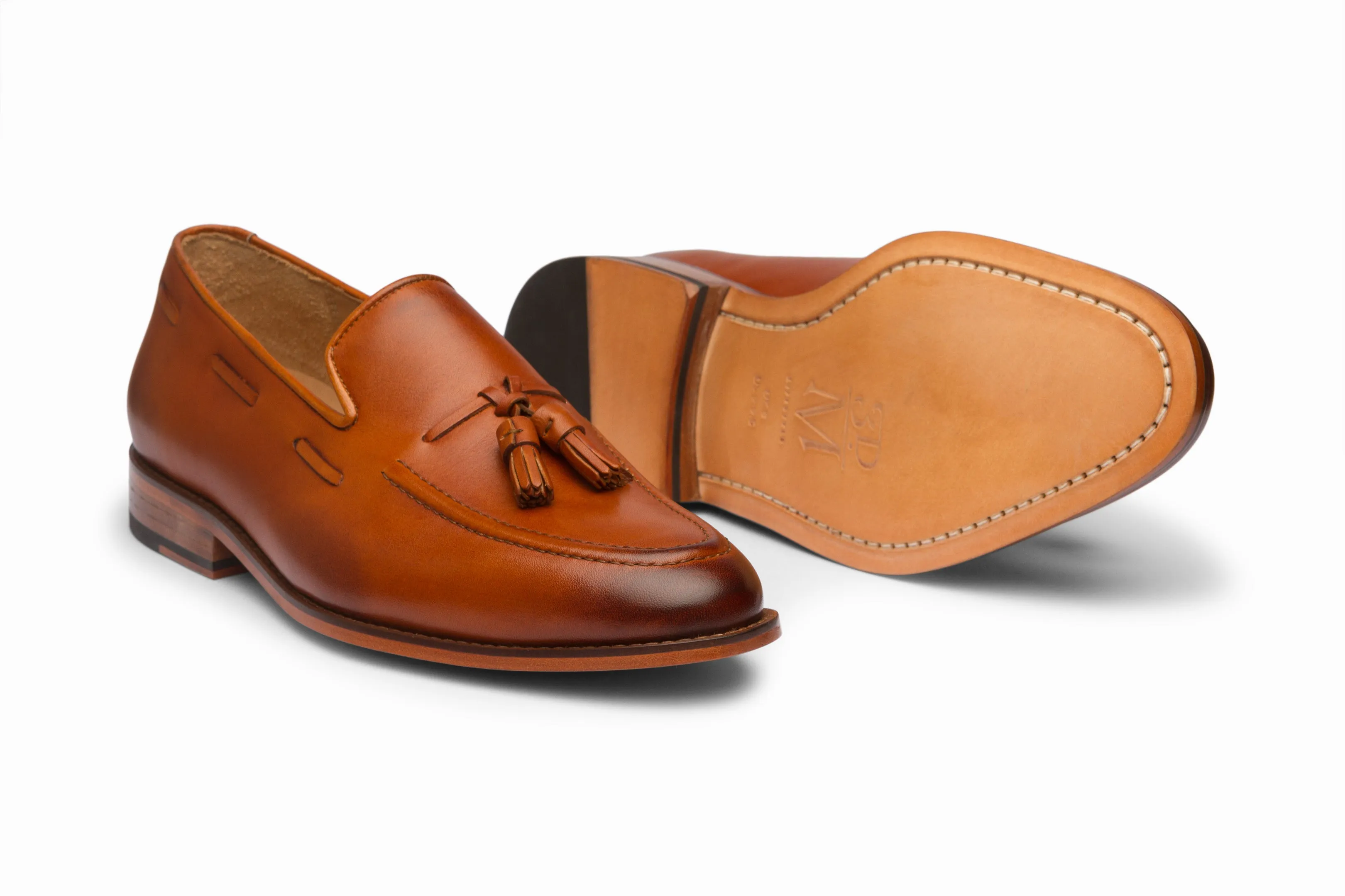 Tassel Loafers - Tan