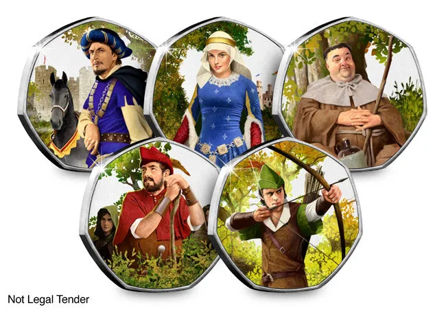 The Robin Hood Heptagonal Commemorative Set