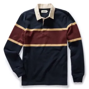 The Rugby in Dark Navy Stripe