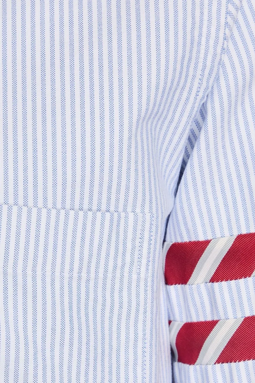 THOM BROWNE  |Long Sleeves Cotton Bridal Logo Designers Outlet Shirts