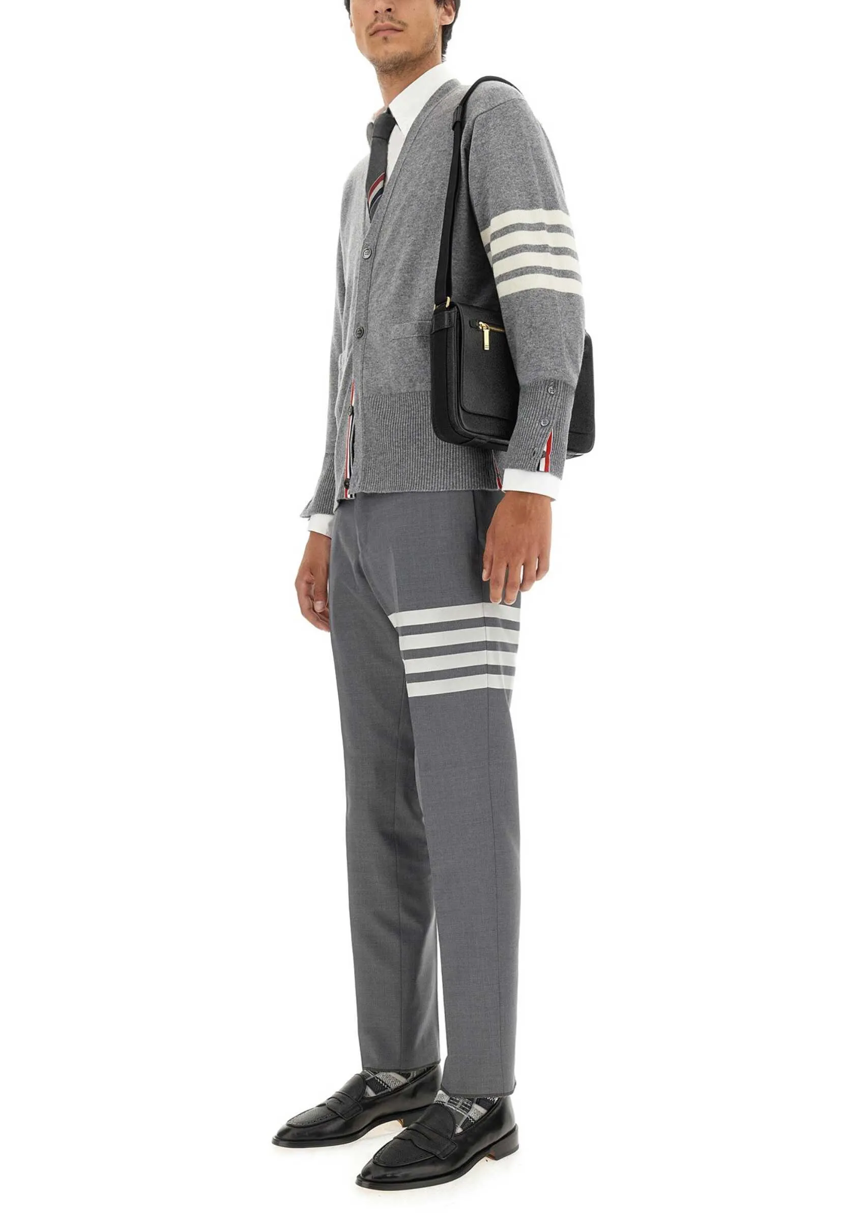 THOM BROWNE  |Thom Browne V-Neck Cardigan