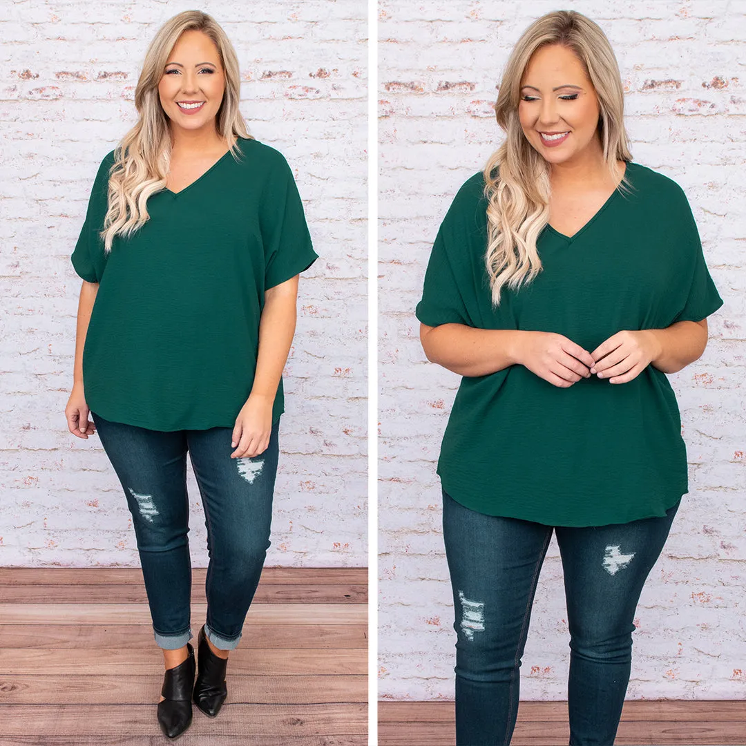 Undeniably Necessary Top, Hunter Green