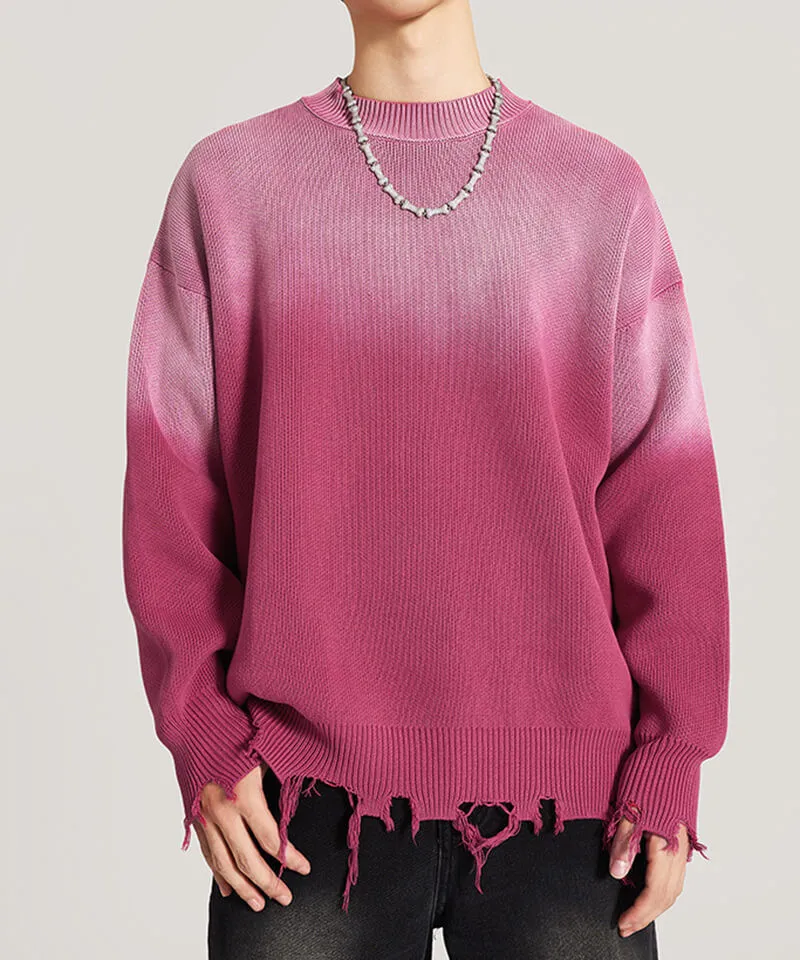 URKOOL  |Pullovers Unisex Street Style U-Neck Bi-color Long Sleeves