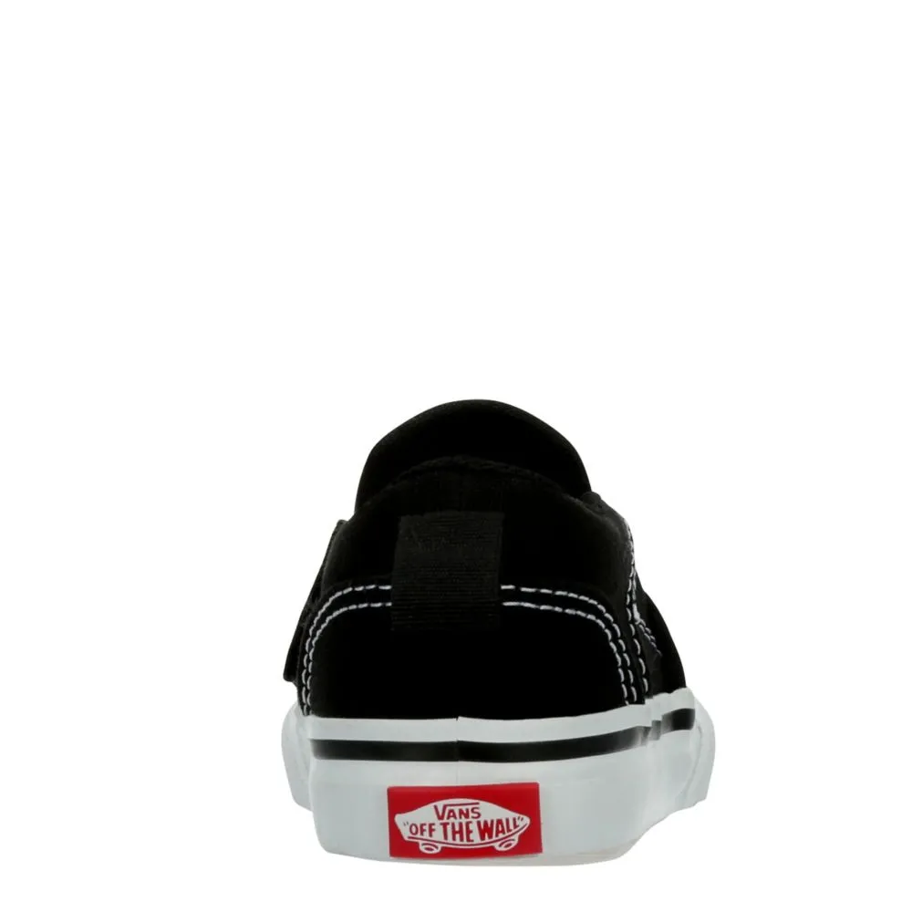 VANS  BOYS INFANT-TODDLER ASHER SLIP ON SNEAKER