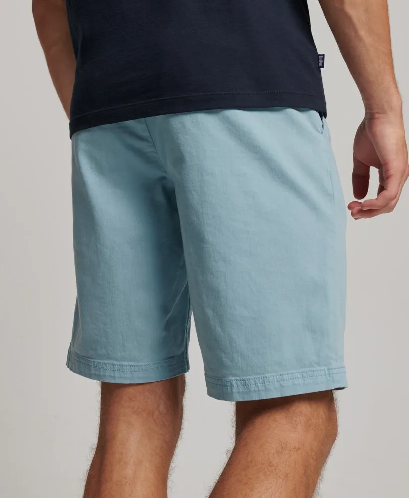 Vintage Officer Chino Shorts | Allure Blue