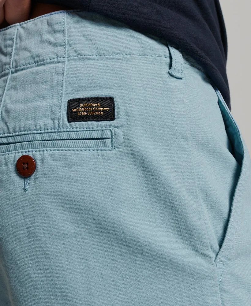 Vintage Officer Chino Shorts | Allure Blue