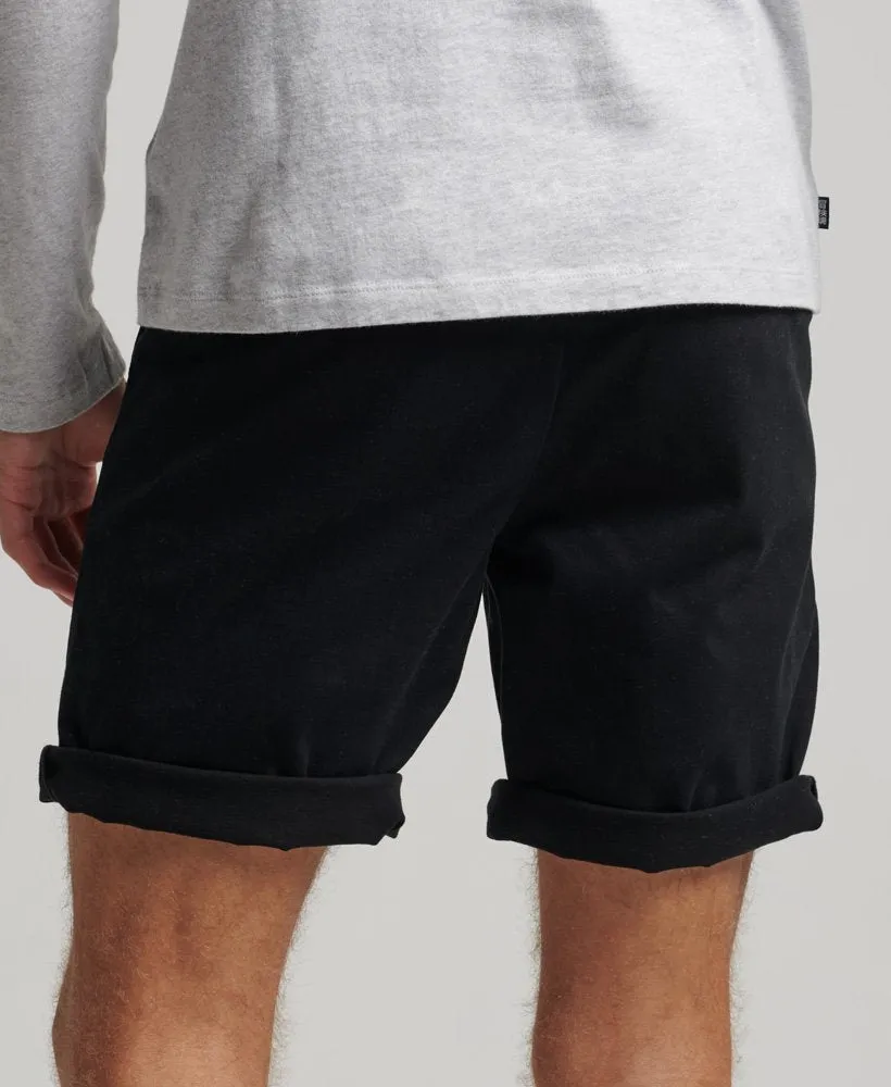 Vintage Officer Chino Shorts | Black