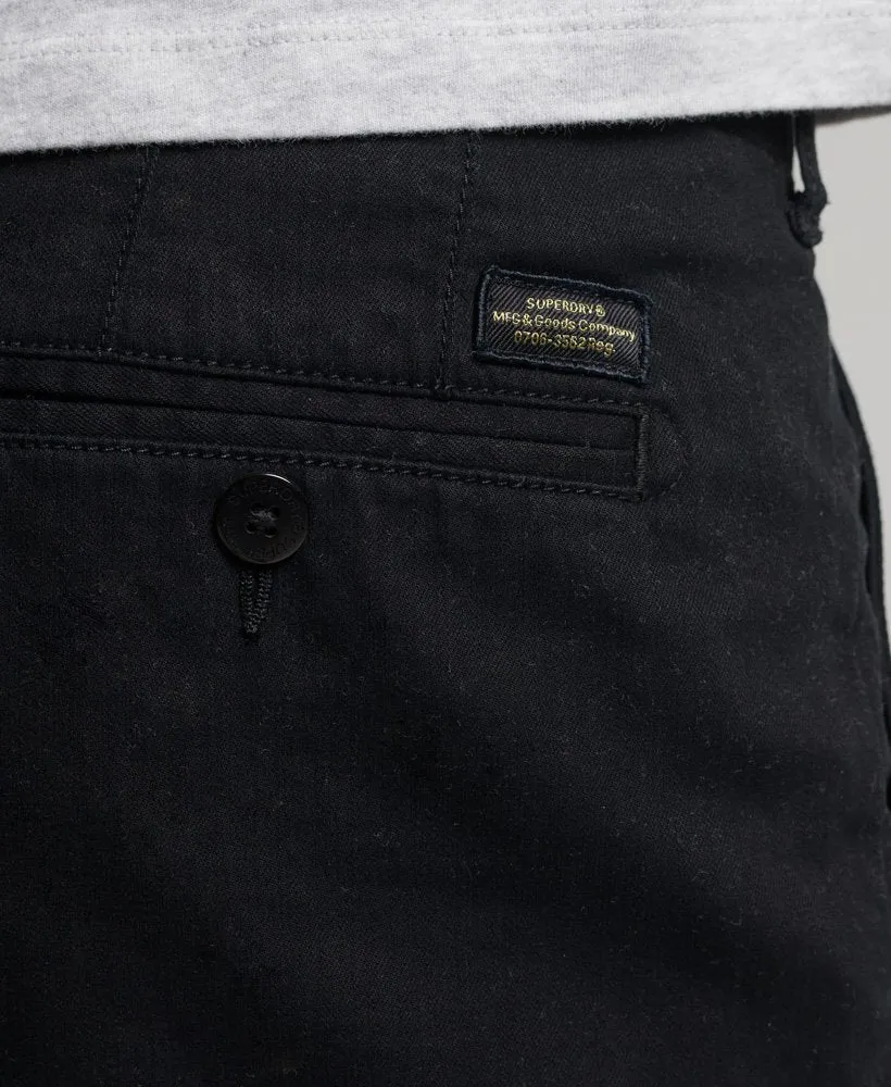 Vintage Officer Chino Shorts | Black