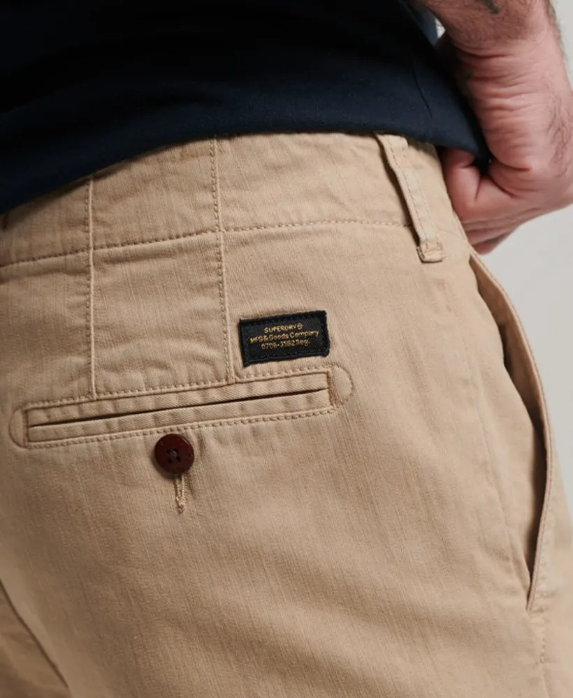 Vintage Officer Chino Shorts | Stone Wash