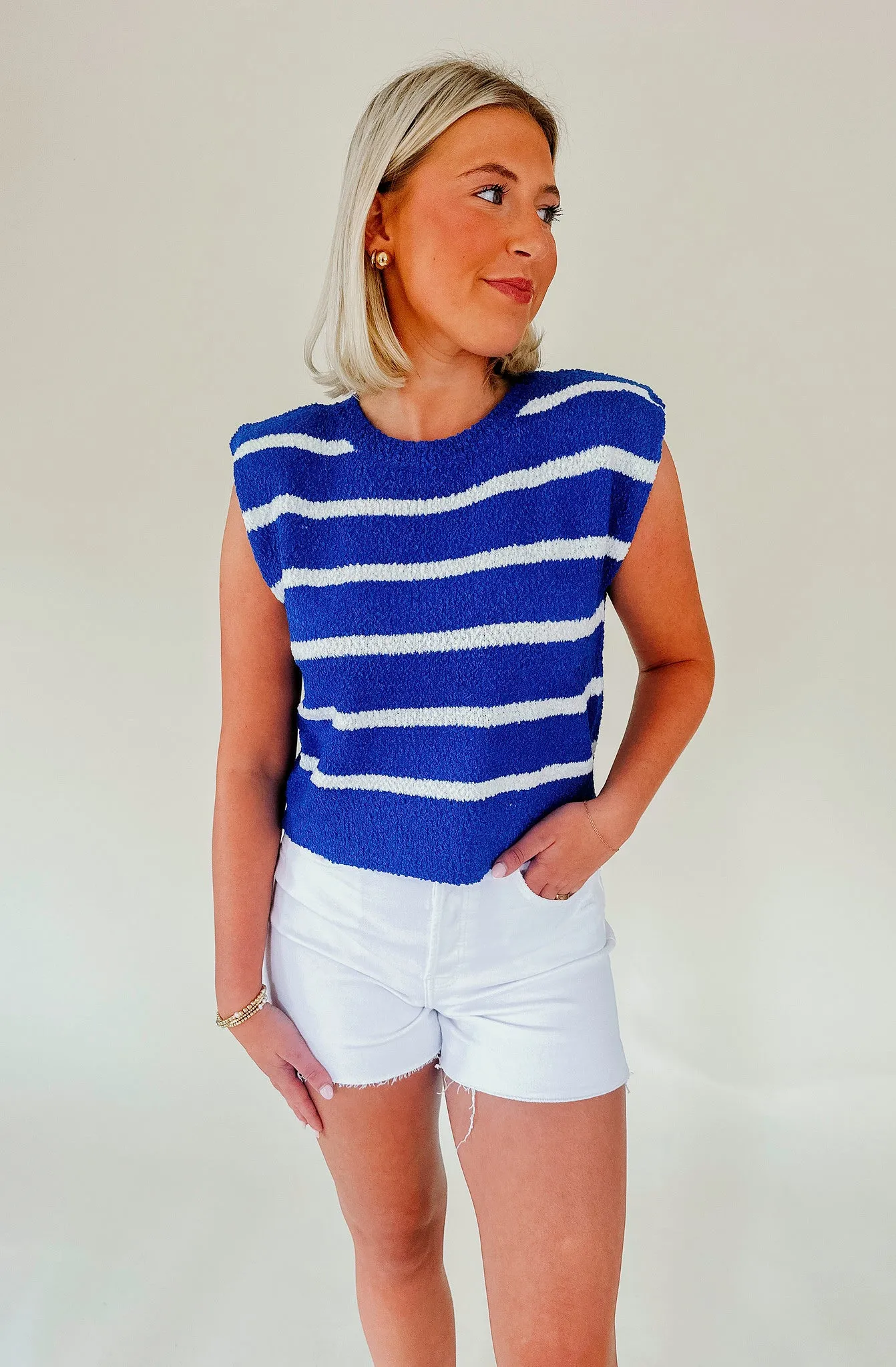 WEEKENDING STRIPED TANK