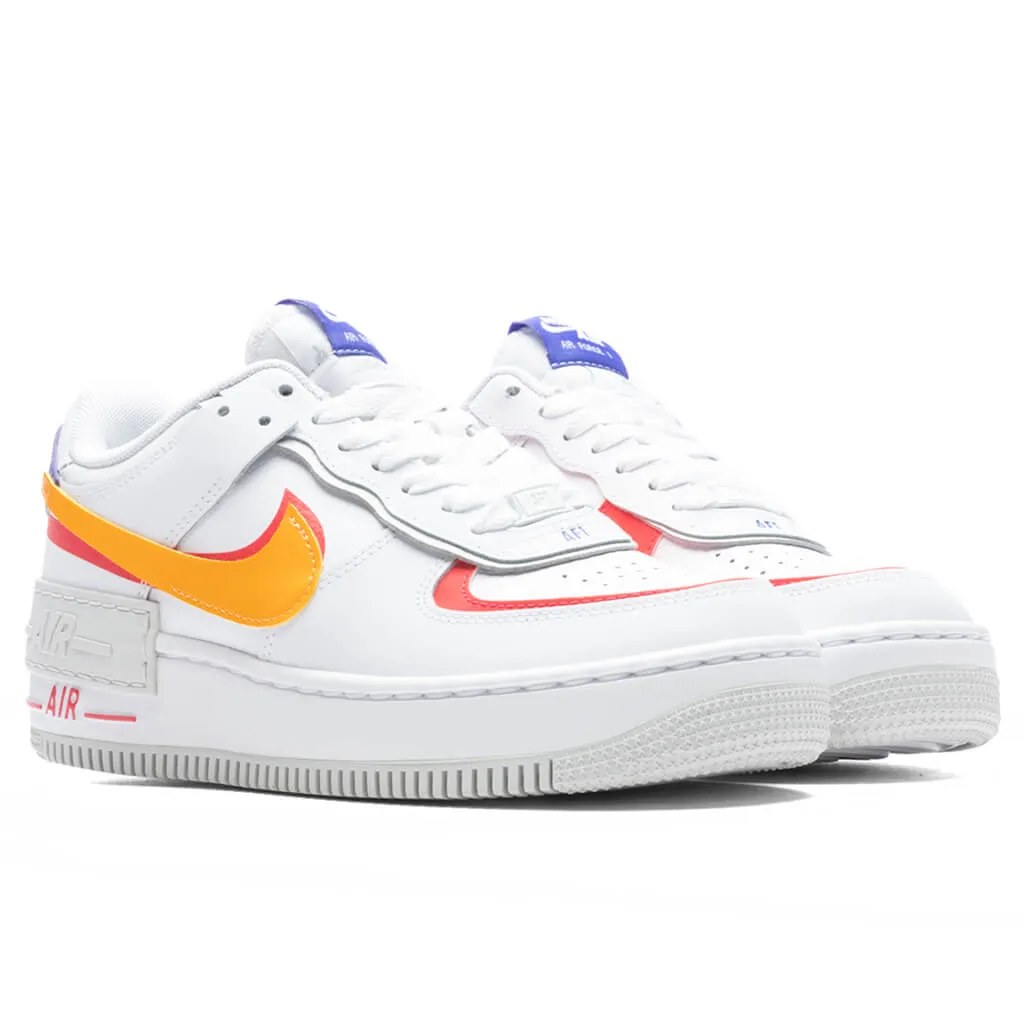 Women's AF1 Shadow - White/Sundial/Siren Red/Photon Dust