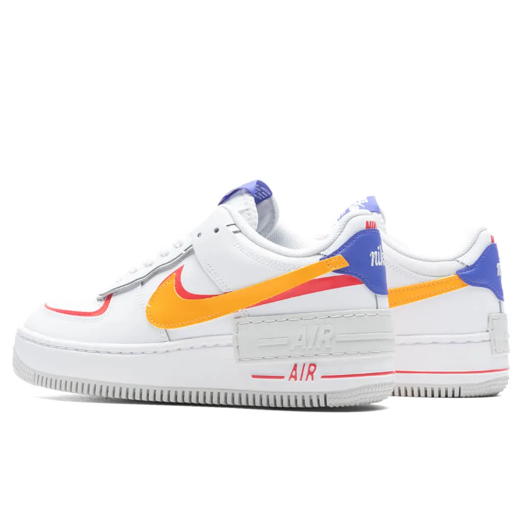 Women's AF1 Shadow - White/Sundial/Siren Red/Photon Dust