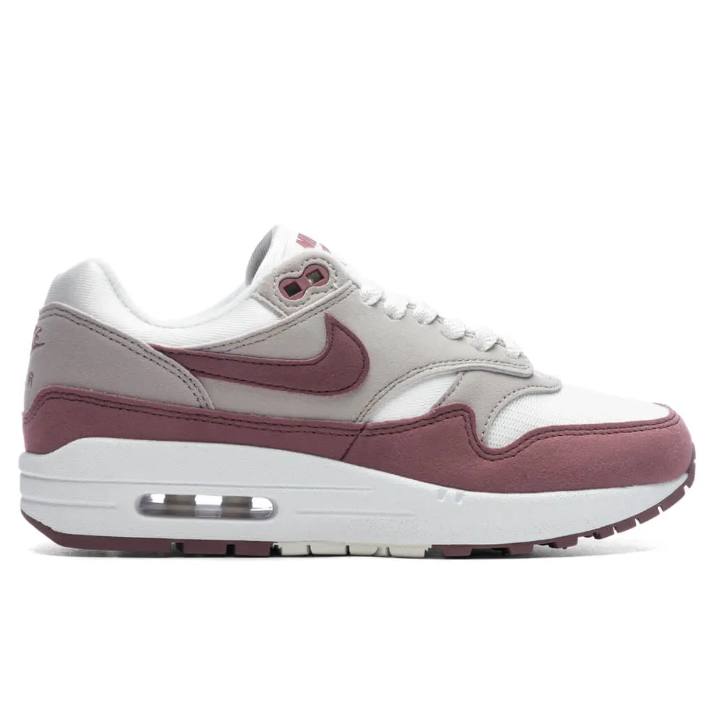 Women's Air Max 1 '87 - Summit White/Smokey Mauve/Light Iron Ore