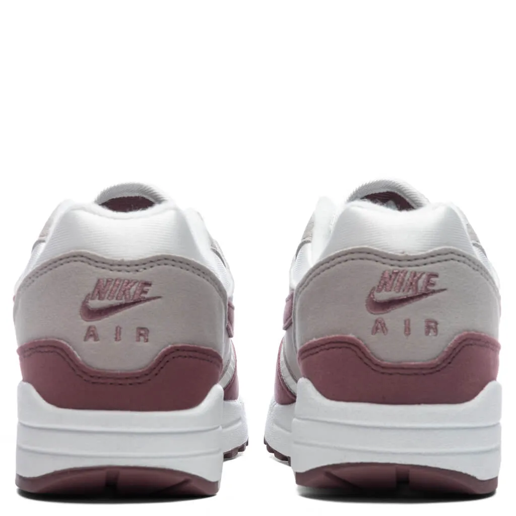 Women's Air Max 1 '87 - Summit White/Smokey Mauve/Light Iron Ore