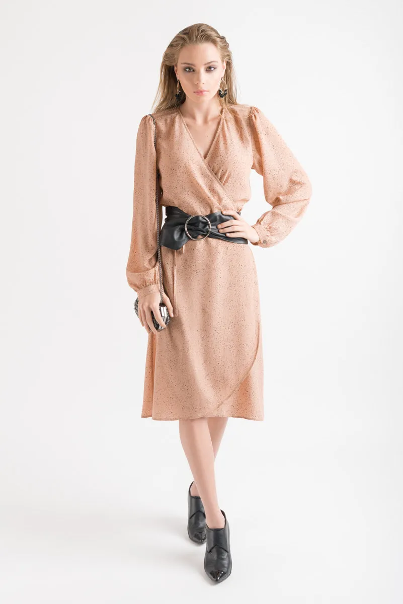 Wrap Dress - Blush