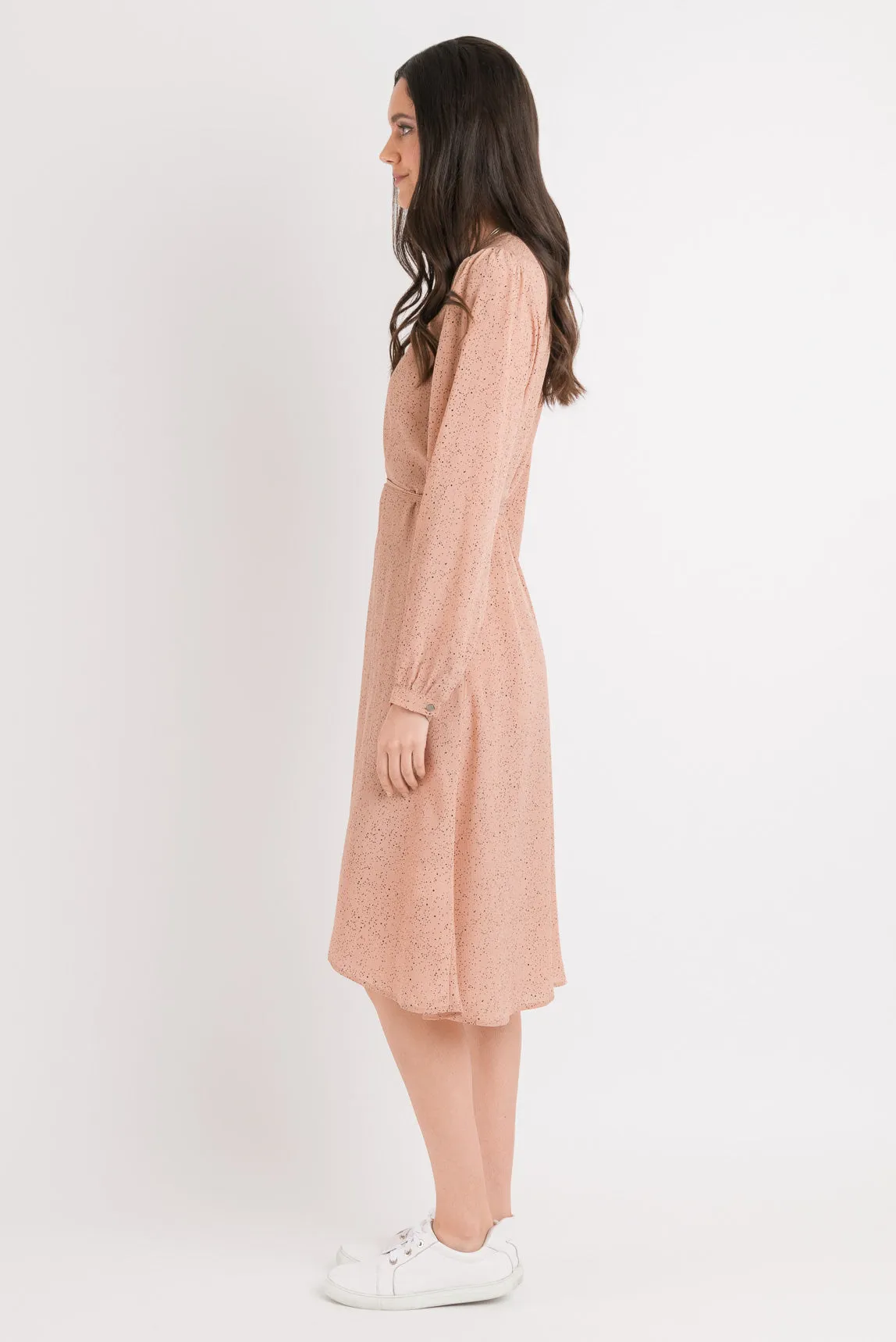 Wrap Dress - Blush