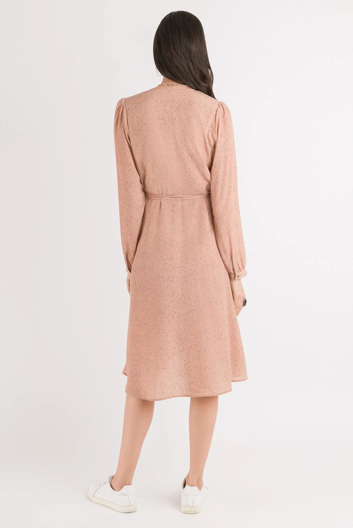 Wrap Dress - Blush