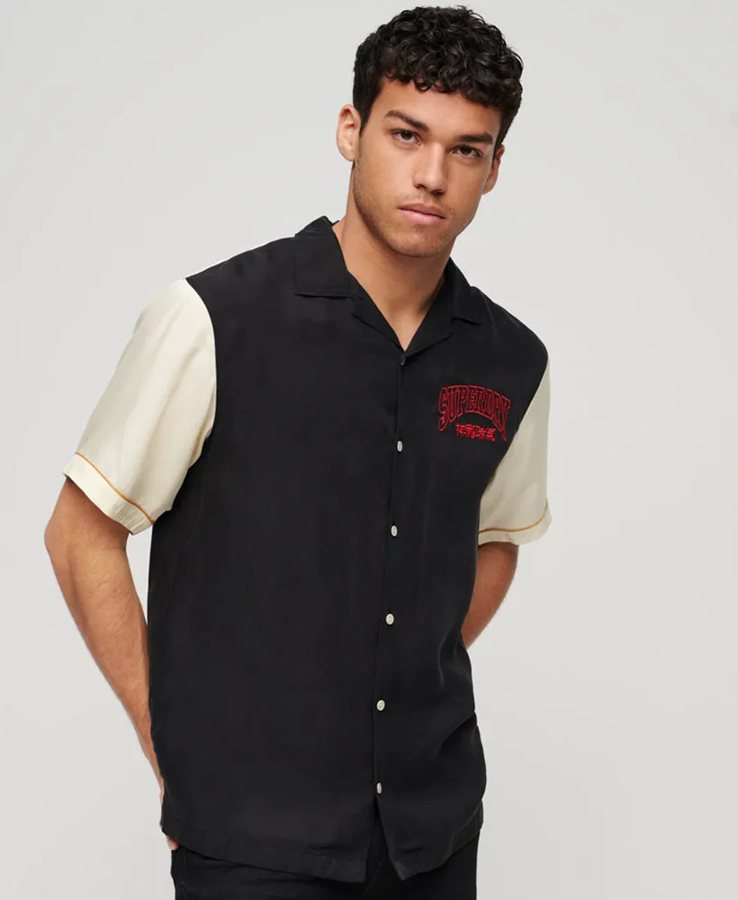 Year of the Dragon Bowling Shirt | Jet Black