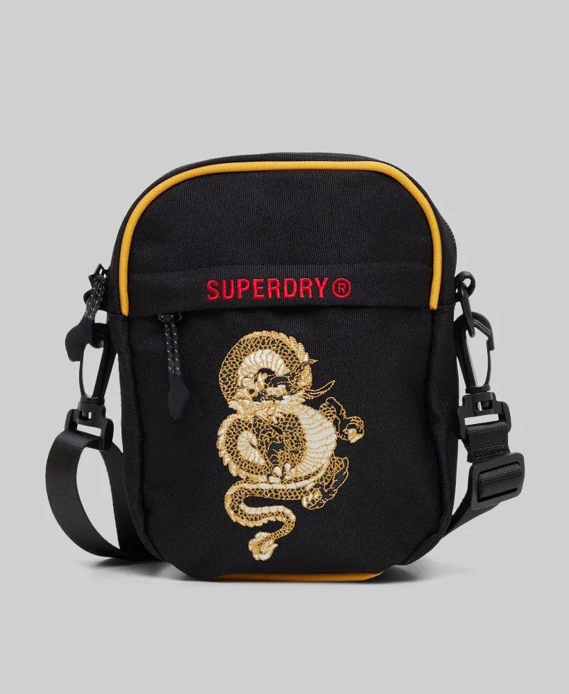 Year of the Dragon Crossbody Bag | Jet Black