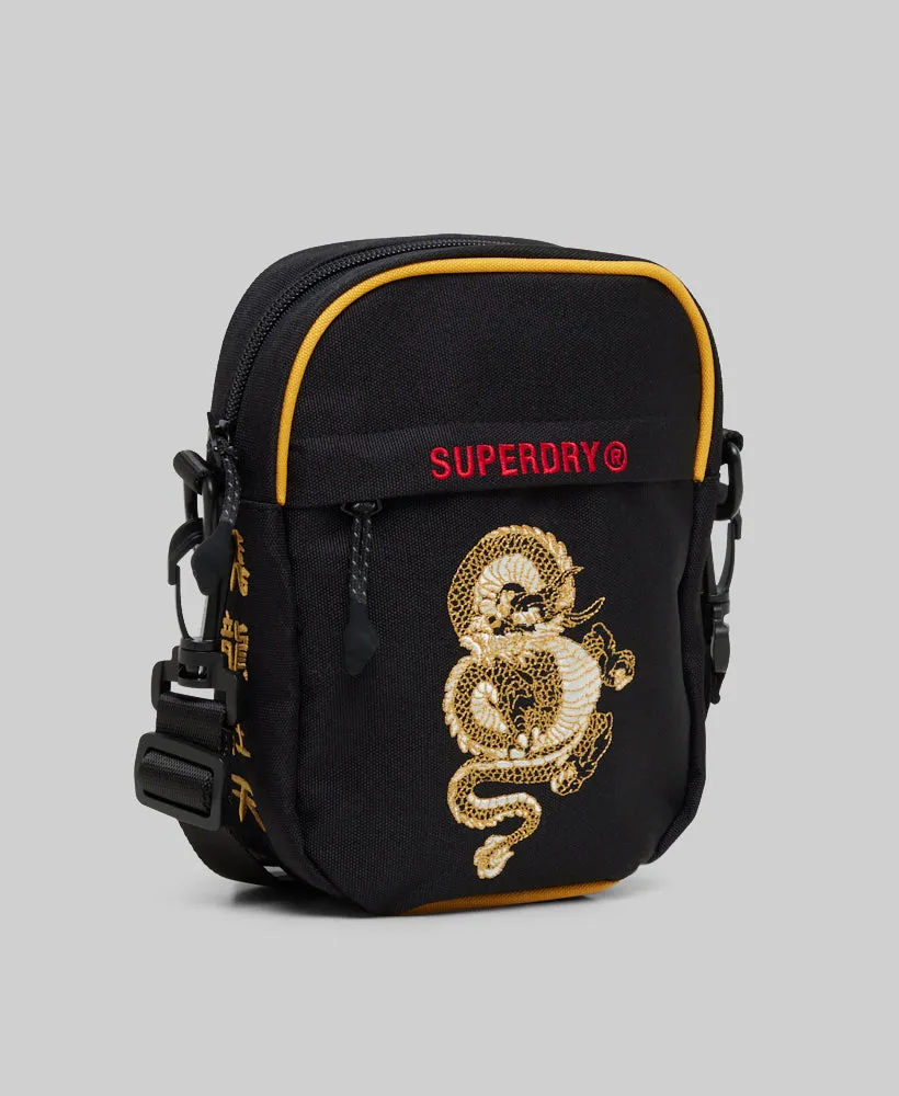 Year of the Dragon Crossbody Bag | Jet Black