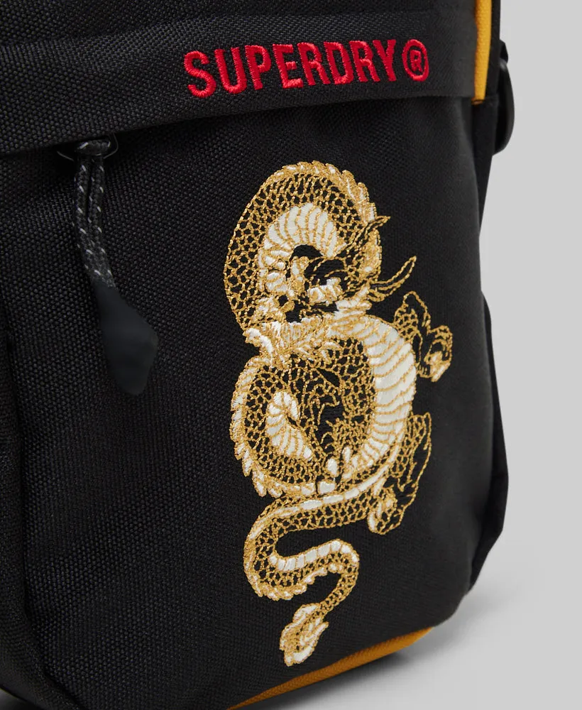 Year of the Dragon Crossbody Bag | Jet Black