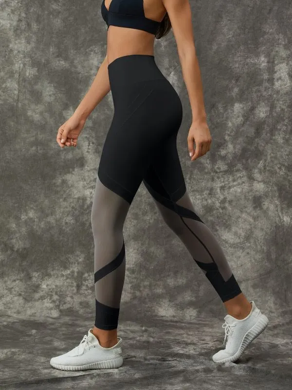 ZASUWA Female Mesh Quick-dry Leggings