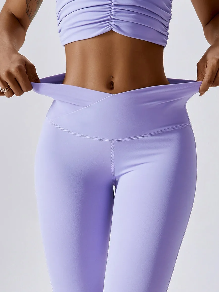 ZASUWA Female V-shape Waist Leggings