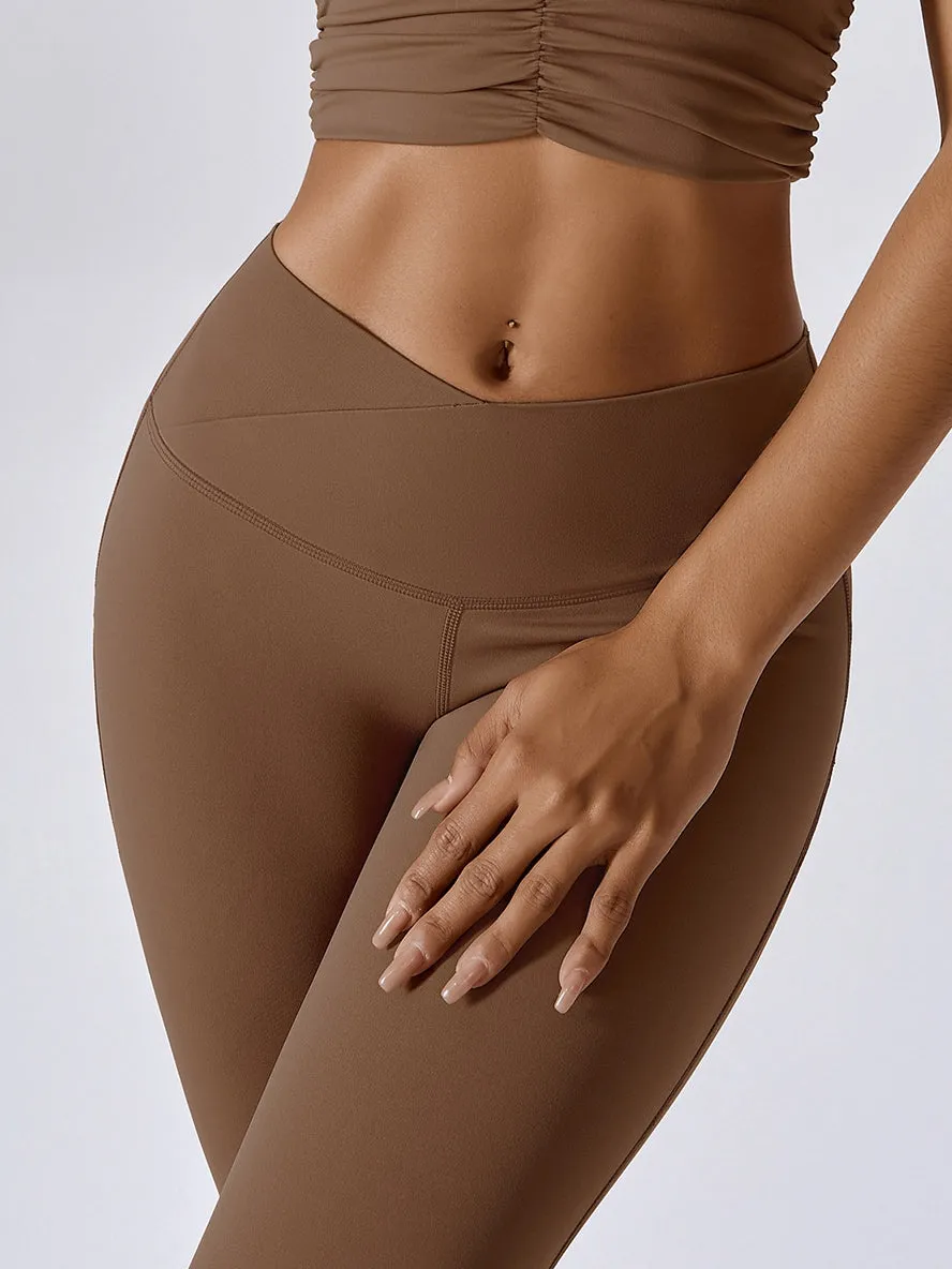 ZASUWA Female V-shape Waist Leggings